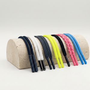 Cordones Trenzados de Colores Personalizados con Puntas de Goma |   100% Poliéster, 5 mm de Diámetro, 90-180 cm de Longitud, Estilo Lujoso, Ecológico, para Prendas de Vestir - Product Image 6