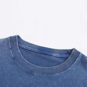 Camiseta de Manga Corta para Hombre, Talla Grande, Color Sólido, Cuello Redondo, Diseño Liso, Tejido de Algodón - Product Image 6