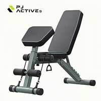 PINJIAN Vente en gros Équipement d'exercice multifonctionnel pour usage domestique Banc de musculation réglable pour haltères