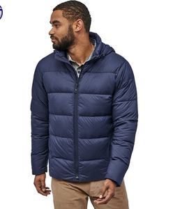 Veste matelassée professionnelle de haute qualité avec impression de logo personnalisé pour hommes avec manches complètes et poches avant - Product Image 5
