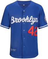 Maillots de baseball royaux en gros, uniformes de baseball unisexes de haute qualité, logos personnalisés, noms d'équipes, numéros imprimés, tailles plus grandes