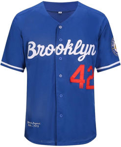 Uniformes de Béisbol Reales al por Mayor, Uniformes de Béisbol Unisex de Alta Calidad, Logotipos Personalizados, Nombres de Equipos, Números Impresos, Transpirables - Product Image 5