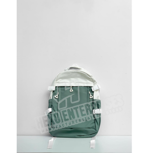 Nueva llegada Mochila informal unisex Color sólido Mochila escolar impermeable Mochila de viaje al aire libre para mujeres - Product Image 5