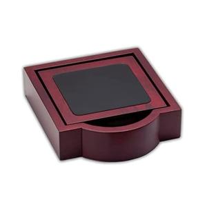 Posavasos de cuero con forma cuadrada, posavasos con apariencia creativa, el mejor Color, para la Oficina y el hogar, el mejor diseño a la venta - Product Image 4