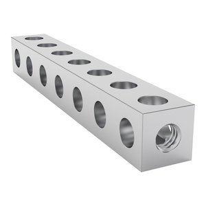 Viga Cuadrada Serie 3106 (7 Orificios, 56 mm de Longitud) Robot STEM REV WCP FTC FRC - Product Image 1