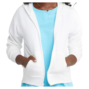 Pull en molleton de coton 100% de haute qualité pour hommes confortable et respirant HeavyGSM Sweat à capuche à fermeture éclair le plus vendu - Product Image 4