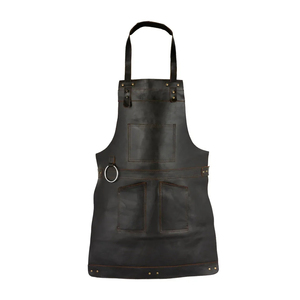 High Quality Durable and Reusable Luxury <b>Leather</b> Cooking and Barber <b>Apron</b> Personalized Name-Multipurpose - Product Image 4