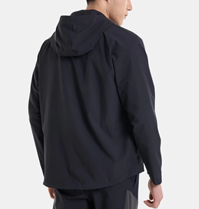 Vestes coupe-vent imperméables en softshell décontractées pour la randonnée et la pêche, à capuche zippée intégrale, design personnalisé de qualité supérieure OEM - Product Image 6