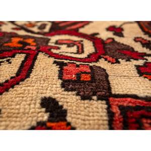 Tapis en laine noué à la main Aalam, motif médaillon rectangulaire abstrait rouge-orange, pour la maison - Pae-4935, tapis 9x12 pour entrée et couloir - Product Image 3