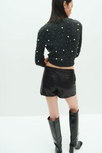 Nouveauté Shorts pour femmes de haute qualité, fins, respirants, en polyester/coton, taille haute, fermeture à cordon, couleur personnalisée - Product Image 6