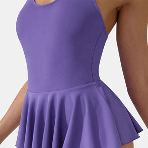 Maillots de bain de fitness tendance de haute qualité, logo personnalisé, maillots de bain une pièce pour femmes - Product Image 4