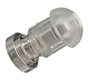 Punta de Auricular Tele/x -ET-1B Original, Nueva, Transparente, con Conector Metálico para Receptores Telethin - Product Image 5