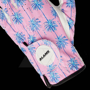 Guantes de golf impresos por sublimación para mano izquierda y derecha Guantes de golf de piel de oveja de diseño único - Product Image 6