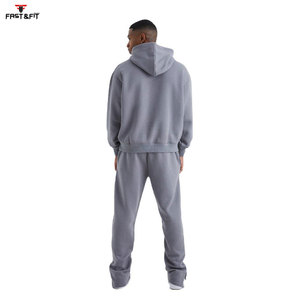 Chándales estampados transpirables de entrenamiento para hombres personalizados, nuevo diseño con cuello con capucha, estilos diferentes sólidos hechos en Pakistán para el invierno - Product Image 2