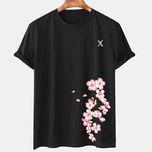 เสื้อยืดพิมพ์ลายผู้ชายทรงคลาสสิคใหม่สุดฮิต ผลิตจากโพลีเอสเตอร์/คอตตอน แขนสั้น ดีไซน์สั่งทำได้ แห้งเร็ว เป็นมิตรกับสิ่งแวดล้อม - Product Image 1