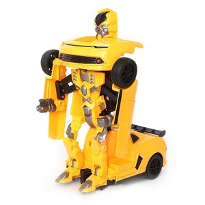 Remote Control Deformed <b>Car</b> <b>Transformers</b> <b>Toy</b> 882B - Yellow - Product Image 3