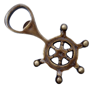 Abridor náutico con forma de tortuga de diseño hecho a mano personalizado abridor de botellas de latón náutico personalizado regalo al por mayor - Product Image 2