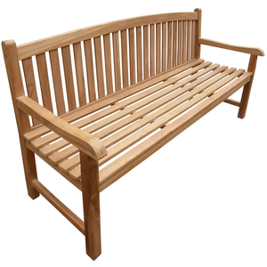 Natural Color 3 Seater Outdoor <b>Bench</b> Made by Teak <b>Wood</b> - Product Image 3