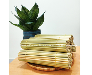 Pailles d'herbe jetables non toxiques et sans danger pour les aliments | Paille d'herbe naturelle | Pailles d'herbe en gros produits vietnamiens de haute qualité - Product Image 2