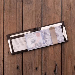 Modica Arena-Cartera Hombre Minimalista Clip Dinero Piel Genuina (Premium) - Product Image 5