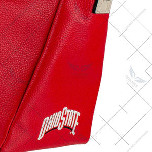 Vente en gros Forte demande Meilleure qualité Personnalisation Ohio State Buckeyes Victory Scarlet and Cream Purse - Product Image 5