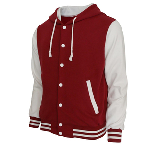 Classic Athletic Letterman Hooded <b>Canvas</b> <b>Jacket</b> for Everyday Wear College Baseball Winter Breathable 100% Cotton Unisex - Product Image 1