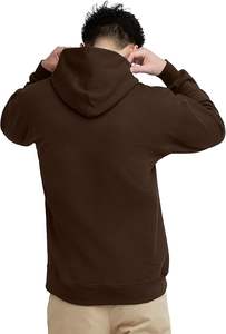 Sudaderas con capucha y sudaderas para hombre Sudadera con capucha lisa al por mayor Sudadera de algodón en blanco Logotipo personalizado Sudadera con capucha unisex para hombre de alta calidad - Product Image 5