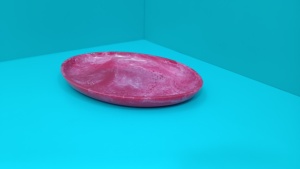 Plato de servicio de resina clásico para cocina, hogar, Hotel, restaurante, plato de comida, platos de comedor de forma redonda de Color plateado - Product Image 6