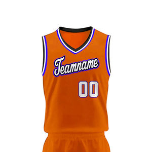 Ensembles d'uniformes de basket-ball personnalisés pour hommes, respirants, grandes tailles, saison estivale, 100% polyester, séchage rapide, impression par sublimation, best-seller - Product Image 4