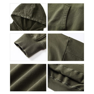 Sudadera con Capucha Extra Grande de Estilo Moderno, Manga Larga, 100% Algodón, Felpa, Lavado Vintage Ecológico, Cuello con Capucha para Mujer - Product Image 5