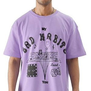 Nueva llegada Camiseta Color Camiseta de gran tamaño Durable Camisa de buena calidad Nuevo diseño Poliéster Hecho Camiseta de gran tamaño - Product Image 6