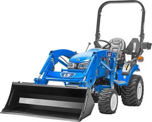 24.7HP ไฟฟ้าแบบใช้แล้วเครื่องตัดหญ้าพร้อมตัวโหลดด้านหน้าและรถแบคโฮใช้170cc เครื่องยนต์2จังหวะจัดส่งอย่างรวดเร็วไปยังสหรัฐอเมริกา - Product Image 1