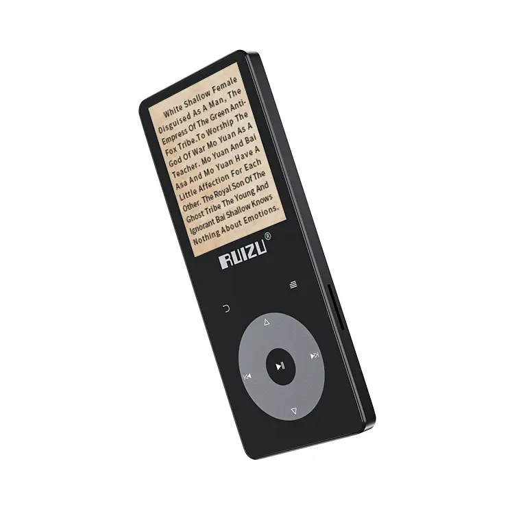 Hot Selling RUIZU X02B Quality Slim High Resolution Audio Mini Fm Radio Fashion Portable Long Battery Time MP3 Music Player