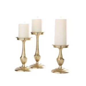 Elegantes soportes de velas de metal para bodas, eventos y decoración del hogar, suministros al por mayor a granel disponibles - Product Image 1