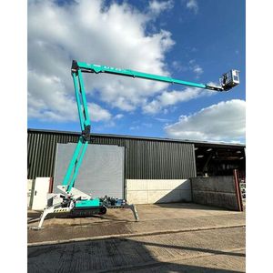 Elevador de pluma remolcable de 24m con componentes esenciales, elevador de construcción montado en remolque, bomba recogedora de cerezas, motor, caja de cambios - Product Image 4