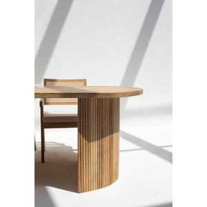 Mesa de comedor de madera de mango Katerina - Product Image 5