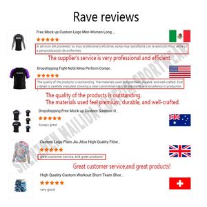 Rash Guard <span class=keywords><strong>BJJ</strong></span> a Maniche Corte con Logo Personalizzato, Senza Gi, per Grappling e Jiu Jitsu, Prezzo di Fabbrica - Product Image 5