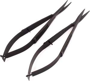 Tijeras Micro Castroviejo de Calidad Premium, Tijeras Microquirúrgicas Curvas, Tijeras Microquirúrgicas Rectas, Instrumentos de Cirugía Oftalmológica - Product Image 3