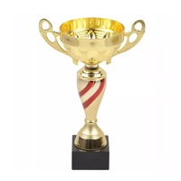 Trophée en métal cristal de haute qualité Récompenses sportives exclusives pour les champions de match de football