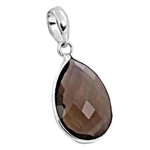 Collier pendentif goutte d'eau plaqué argent pour femme avec pierre en zircon cubique, chaîne serpent classique, bijoux à porter au quotidien - Product Image 3