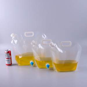 Tái sử dụng 3L 5L 10L đứng lên túi vòi nước giải khát nhựa xử lý nước trái cây bia Sữa Gói Túi nước với vòi - Product Image 3