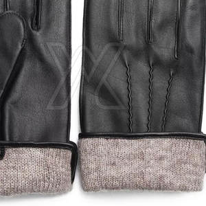 Guantes de vestir de cuero de uso general-Invierno Uso al aire libre Pantalla táctil Transpirable Ecológico Protección de manos de alta calidad - Product Image 5