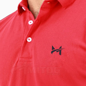 2023 diseño profesional para hombres para camiseta de Polo patrón sólido tela Oxford buena venta para adultos - Product Image 6