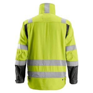 Veste de travail Softshell haute visibilité à prix de gros Veste de sécurité haute visibilité imperméable pour l'extérieur - Product Image 2