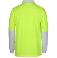 Camisas de Trabajo de Manga Larga con Logotipo de Águila Voladora de Alta Calidad al por Mayor, Camisas de Algodón y Poliéster Cómodas, Impermeables y Reflectantes de Seguridad