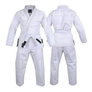 Kimono de Jiu Jitsu Brasileño Profesional Ligero de Algodón, Uniforme de BJJ Personalizado, Kimono de Jiu Jitsu Liso, Uniforme de Karate BJJ - Product Image 1