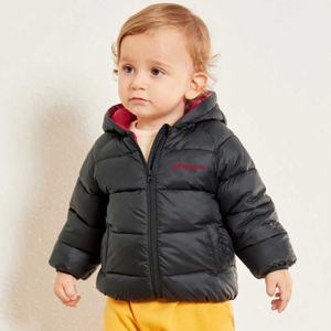 Veste d'hiver matelassée pour enfants Amir avec fermeture éclair, écologique et respirante, 100% polyester, fabriquée par Antom Enterprises - Product Image 1