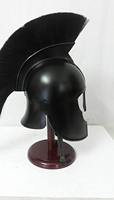 Instruments de décoration pour la maison casque d'armure médiévale de Troie Achille casque spartiate de chevalier croisé pour Cosplay portable