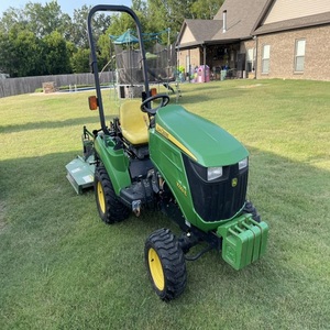John Deeree 1023E Tracteur sur chenilles Mini boîte de vitesses automatique Chargeur frontal Tondeuse à montage central Composants de base 20HP Productivité élevée - Product Image 5