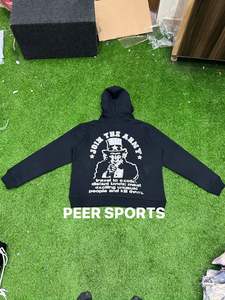 Venta caliente de los hombres sudaderas con capucha casuales Pakistán 100% algodón nuevo diseño ropa de calle pulóver para el invierno más vendidos bajo MOQ al por mayor - Product Image 6